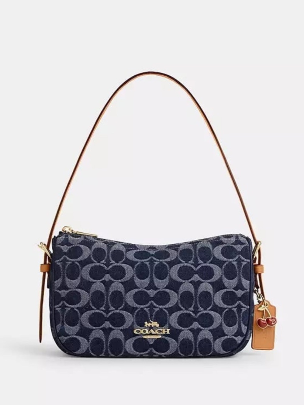 Coach Denim Kailey Shoulder Bag